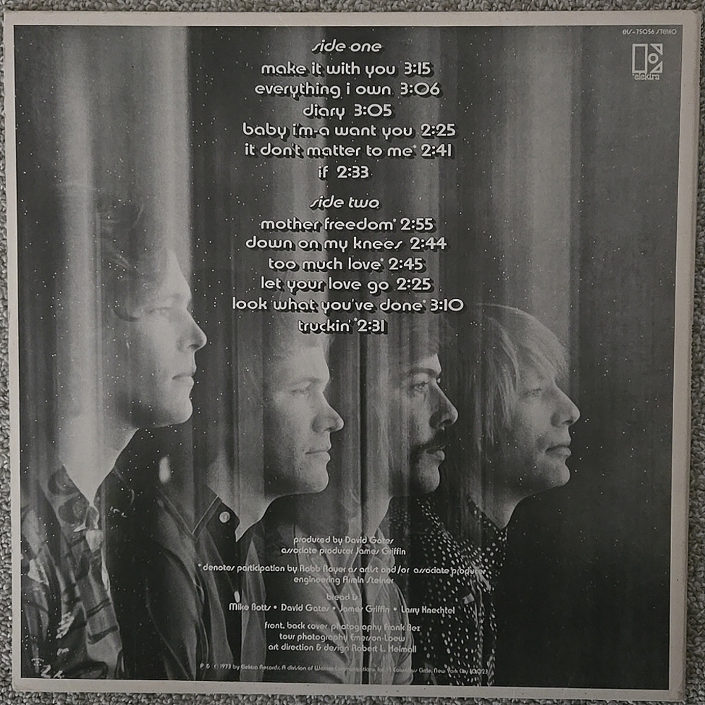 Vintage The Best of Bread 1973 LP Vinyl Album Record - Picture 3 of 8